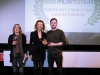 Padraig Conaty vince il premio per il miglior cortometraggio live action con "You're Not a Man at All" [foto: Mario Bodo]