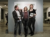 Susanna Pellis con i vincitori del concorso cortometraggi Paul Horan e Mia Mullarkey [foto: Mario Bodo]