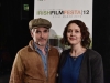 Cortometraggi: Fergal McElherron (attore e produttore) e Simone Kirby (produttrice) all'IRISHFILMFESTA con "Clean"  [foto: Fabrizio Perilli]